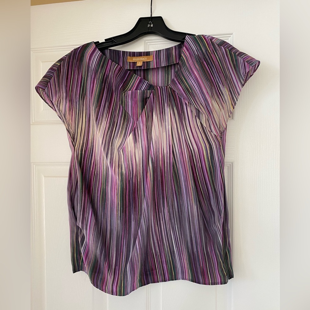 Ellen Tracy silk blouse